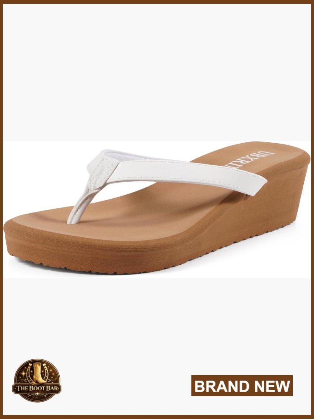 Wedge Flip Flops Comfortable Platform Thong Sandals Summer Slip-On Shoes